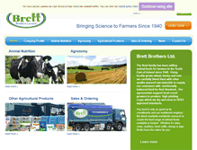 Tablet Screenshot of brettbrothers.ie